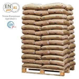 Granulés GOLD 100% résineux – Palette de 65 sacs de 15 kg